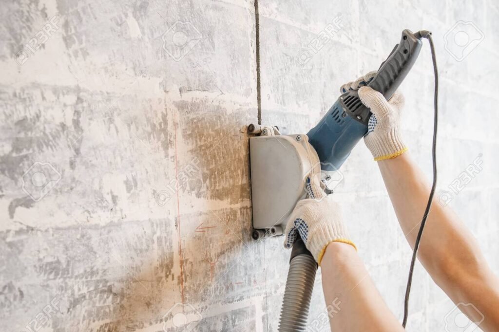 قص جدران بالمدينة