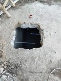 تكسير المباني بالمدينة